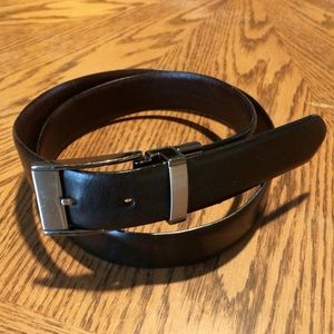 Daniel Cremieux Black/Brown Reversible Belt